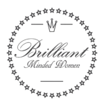brilliant minded women logo square
