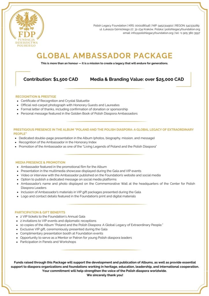 Global Ambassador Package