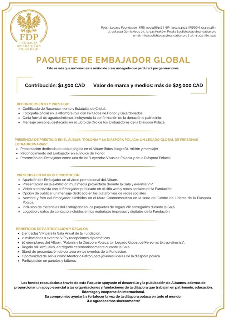 paquete de embajador global